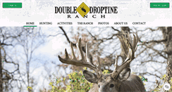 Desktop Screenshot of doubledroptineranch.com